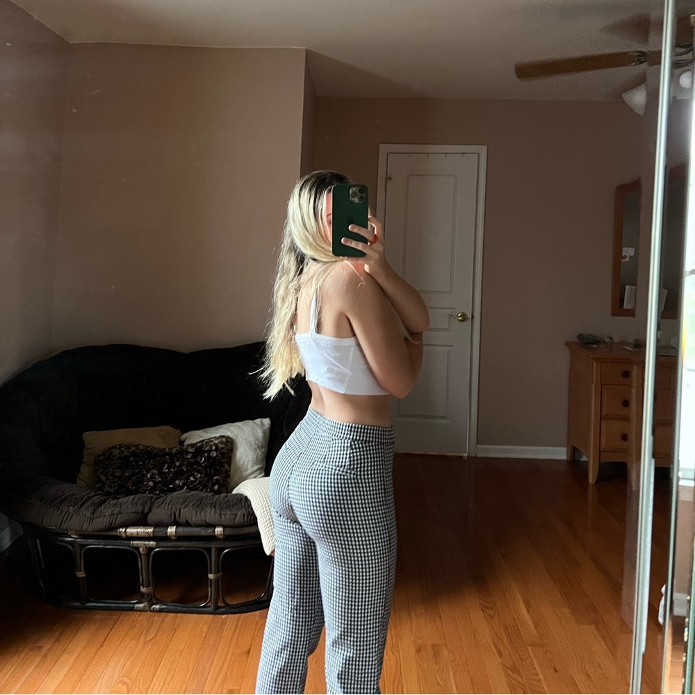 Checkered brandy Melville pants